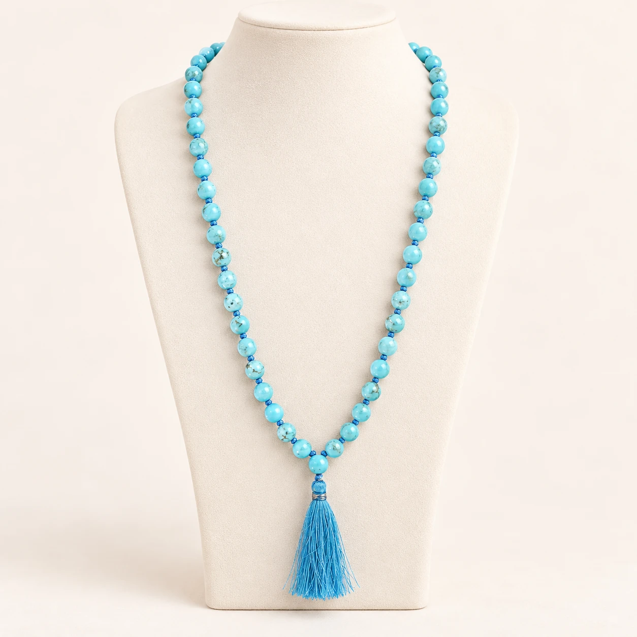 Ravi Gallery Home Turquoise Mala — studio display