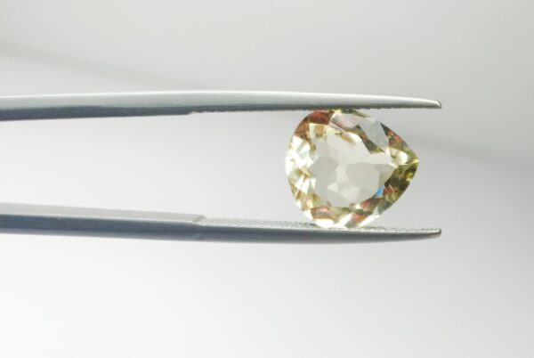 Natural Heliodore (Yellow Beryl) Heart Cut 10x10.5MM -3.20 Carat - Ravi Ratnesh