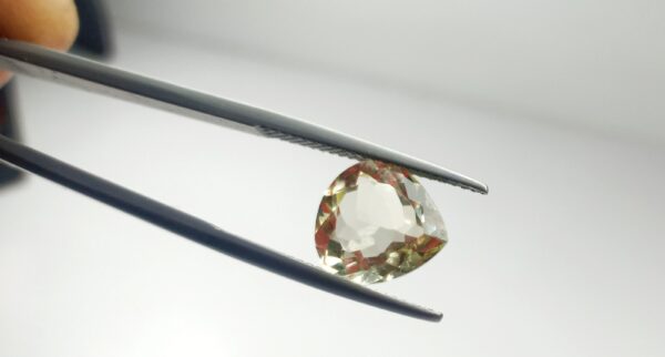 Natural Heliodore (Yellow Beryl) Heart Cut 10x10.5MM -3.20 Carat - Ravi Ratnesh