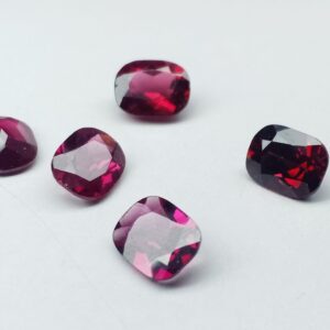 Rhodolite Garnet Rectangle Cut 7x9MM -11.40 Carat - Ravi Ratnesh