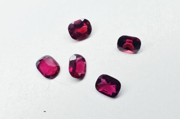 Rhodolite Garnet Rectangle Cut 7x9MM -11.40 Carat - Ravi Ratnesh