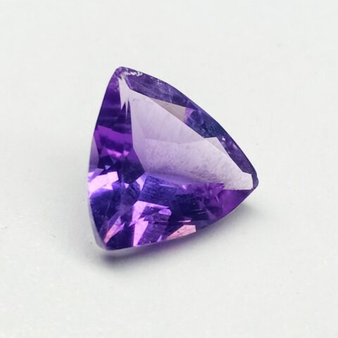 Amethyst Natural Gemstone Trillian Cut 10MM -2.40 Carat - Ravi Ratnesh