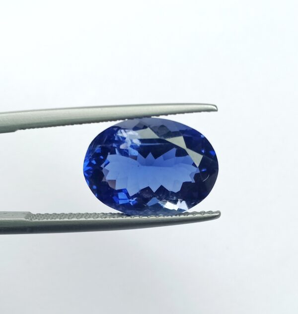 Natural Iolite Oval Cut Size 10x14MM - 4.85 Carat - Ravi Ratnesh