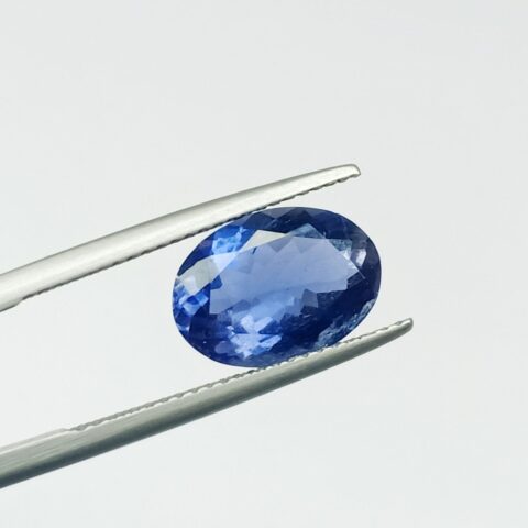 Iolite Natural Gemstone Oval Cut 8.5x12MM - 3.00 Carat - Ravi Ratnesh