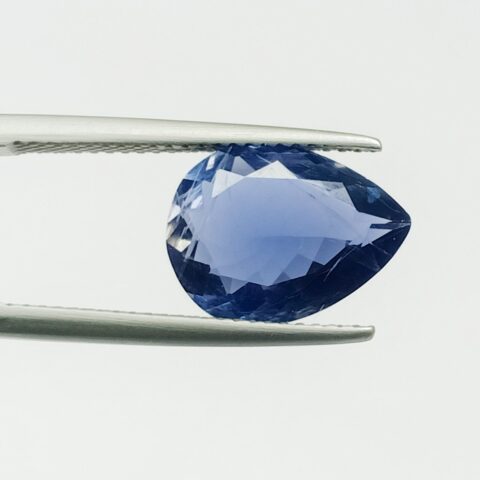 Natural Iolite Pear Cut 10MM x 13.5MM - 3.25 Carat - Ravi Ratnesh