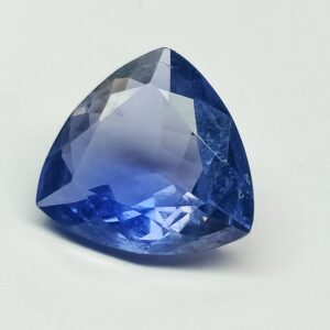 Iolite Gemstone Trillion Cut 10MM - 2.40 Carat - Ravi Ratnesh