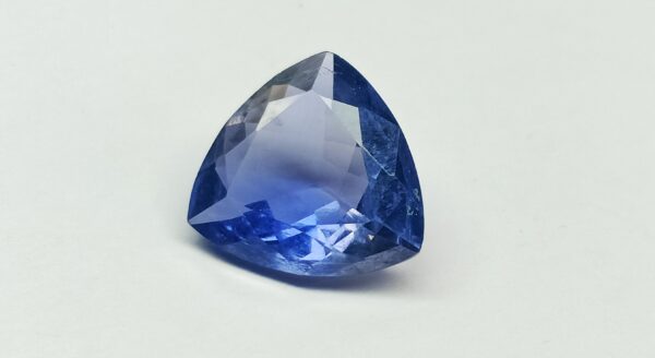 Iolite Gemstone Trillion Cut 10MM - 2.40 Carat - Ravi Ratnesh