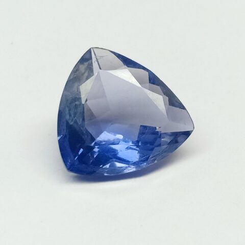 Iolite Gemstone Trillion Cut 10MM - 2.40 Carat - Ravi Ratnesh