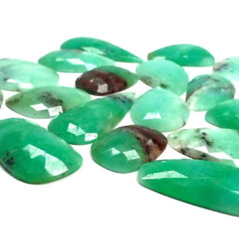 Chrysoprase Organic Rose Cuts - Ravi Ratnesh