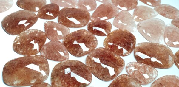 Strawberry Quartz Organic Rose Cuts - Ravi Ratnesh