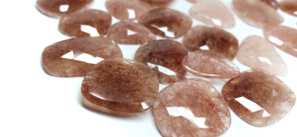 Strawberry Quartz Organic Rose Cuts - Ravi Ratnesh