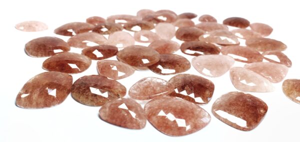 Strawberry Quartz Organic Rose Cuts - Ravi Ratnesh