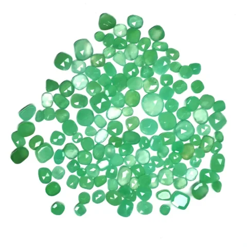 Chrysoprase Organic Rose Cut - Ravi Ratnesh