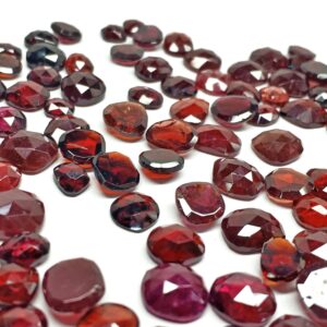 Red Garnet Organic Rose Cut - Ravi Ratnesh