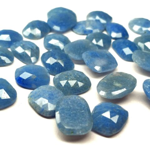 Blue Quartz Organic Rose Cut - Ravi Ratnesh