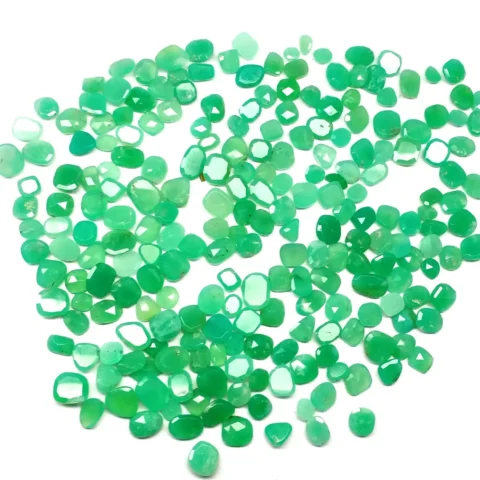 Chrysoprase Organic Rose Cut - Ravi Ratnesh