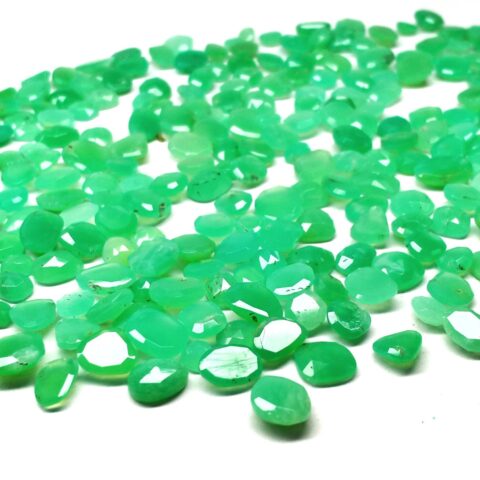 Chrysoprase Organic Rose Cut - Ravi Ratnesh