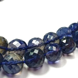 Iolite Round Faceted (6.5-11mm) - Ravi Ratnesh