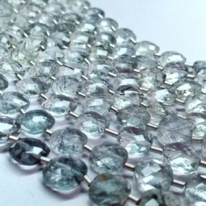 Tourmalited Checker Faceted (8-8.5mm) - Ravi Ratnesh