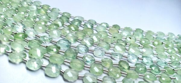 Prehnite Checker Faceted (5.5-8mm) - Ravi Ratnesh
