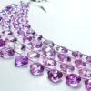Amethyst Checker Faceted (6.5-9mm) - Ravi Ratnesh