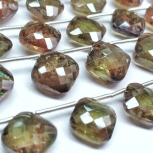 Andalusite Checker Faceted (8.5-11mm) - Ravi Ratnesh