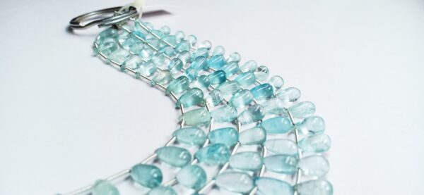 Aquamarine Drops Smooth (4.5x7.5-5x11mm) - Ravi Ratnesh