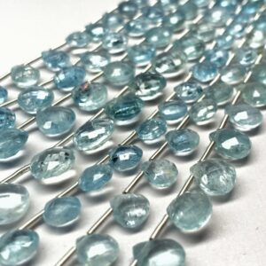 Aquamarine Heart Shape Faceted (5.5-9.5mm) - Ravi Ratnesh