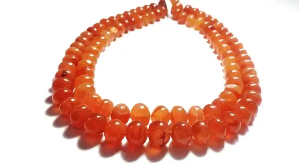 Carnelian Roundles Smooth (9.5-13mm) - Ravi Ratnesh