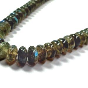 Labradorite Roundles Smooth (8-8.5mm) - Ravi Ratnesh