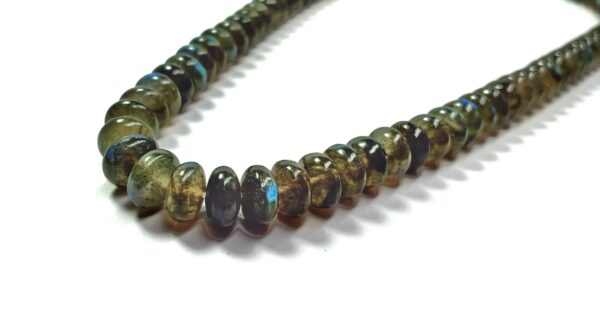 Labradorite Roundles Smooth (8-8.5mm) - Ravi Ratnesh