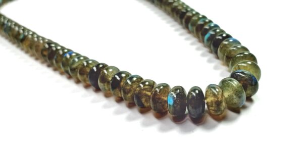 Labradorite Roundles Smooth (8-8.5mm) - Ravi Ratnesh