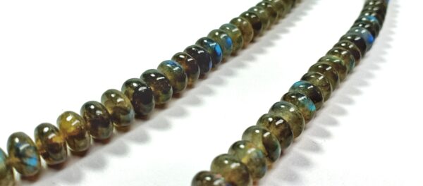 Labradorite Roundles Smooth (8-8.5mm) - Ravi Ratnesh