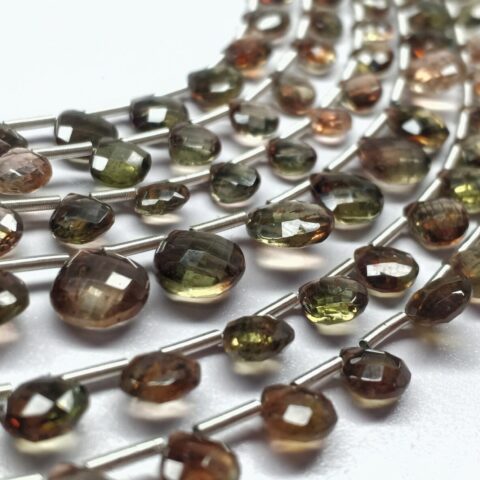 Andalusite Heart Shape Faceted (4-7.5mm) - Ravi Ratnesh