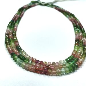 Multy Tourmaline Roundles Faceted (3-5mm) - Ravi Ratnesh