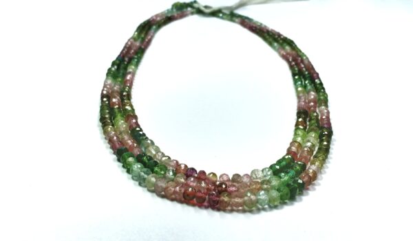 Multy Tourmaline Roundles Faceted (3-5mm) - Ravi Ratnesh