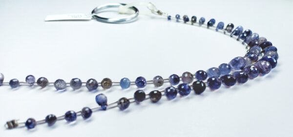Iolite Drops Faceted (3.5x5-6.5x10mm) - Ravi Ratnesh