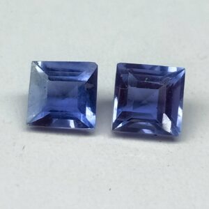 Iolite Square Cut 3.5-4MM - Ravi Ratnesh