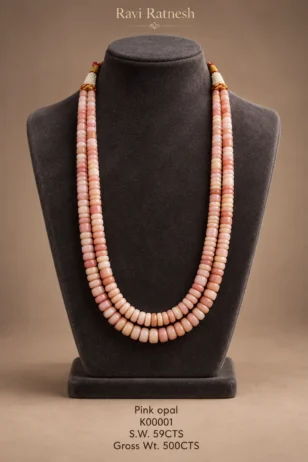 Pink Opal Necklace