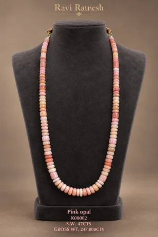 Pink Opal Necklace