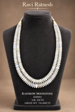 Rainbow Moonstone Necklace