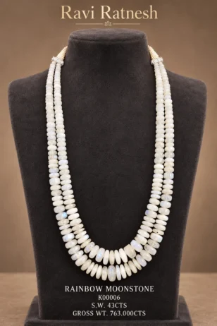 Rainbow Moonstone Necklace
