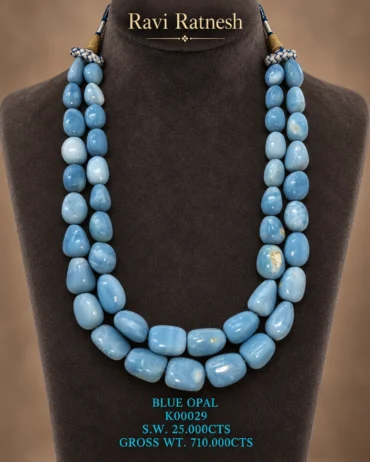 Blue Opal Necklace
