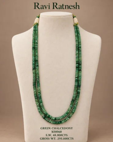 Green Chalcedony Necklace