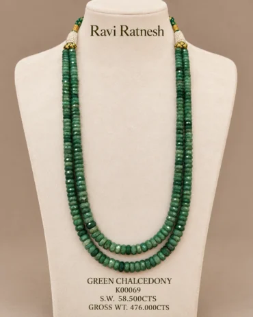 Green Chalcedony Necklace