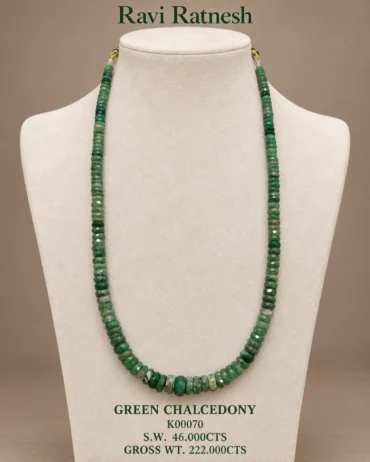 Green Chalcedony Necklace