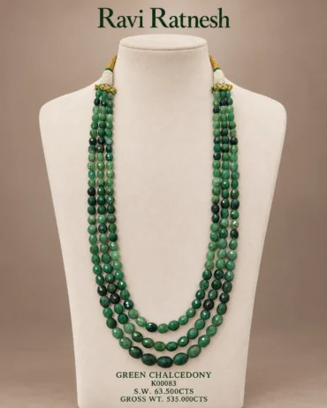 Green Chalcedony Necklace