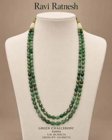 Green Chalcedony Necklace