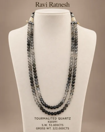 Tourmalited Quartz Necklace