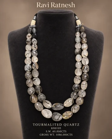 Tourmalited Quartz Necklace